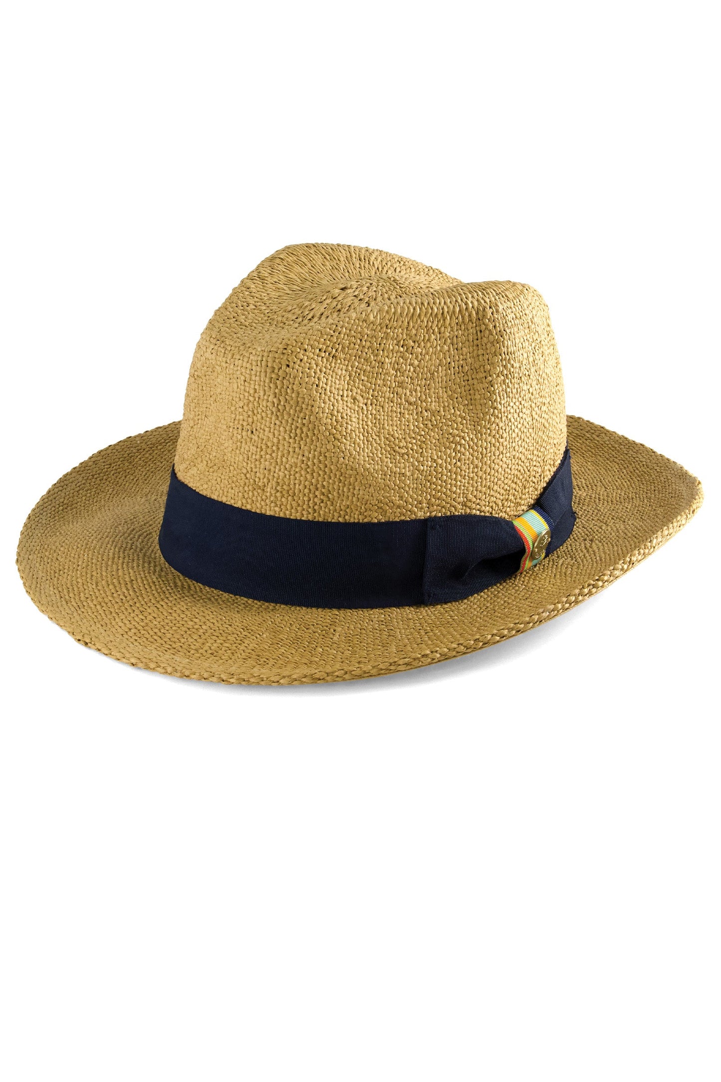 Men's Surf Club - Hand Woven Fedora Rugby Stripe Band | Toast