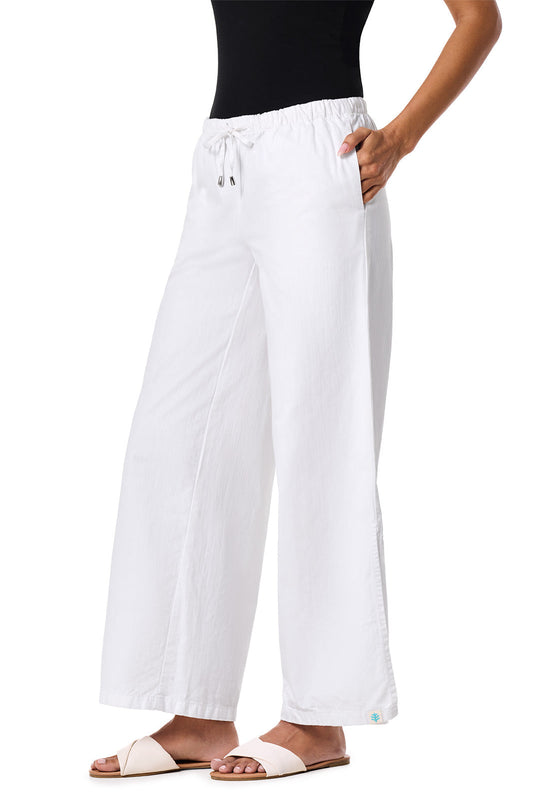 Women's Enclave Wide Leg Pants | White