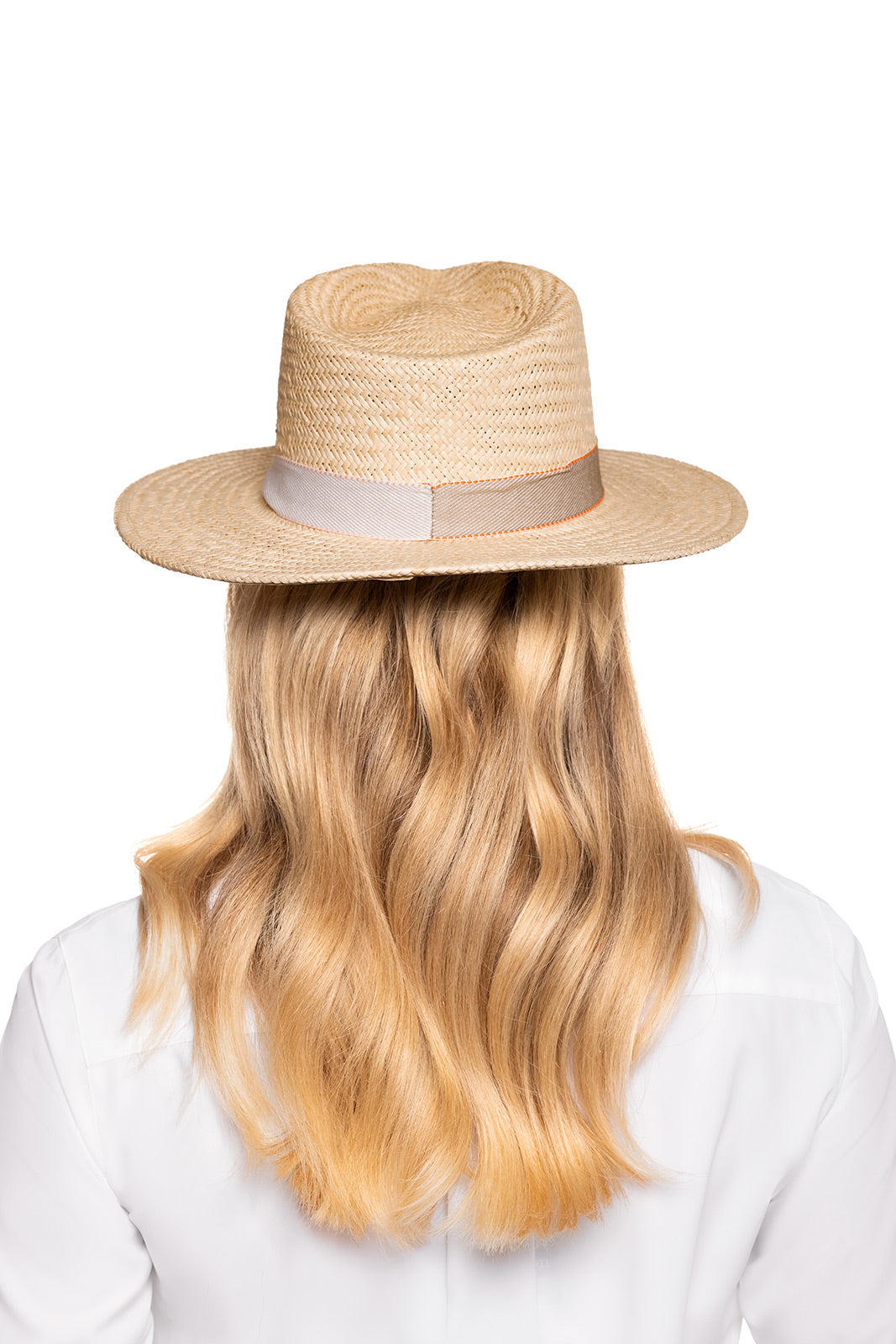 Abaco Palm Straw Pinch Front Fedora | Natural