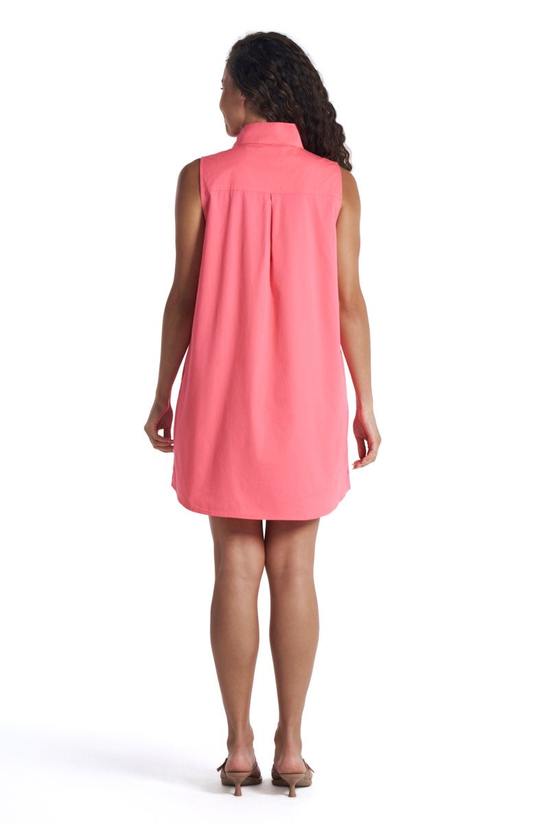 Women's Silverlakes Sleeveless Dress | Sunkist Coral