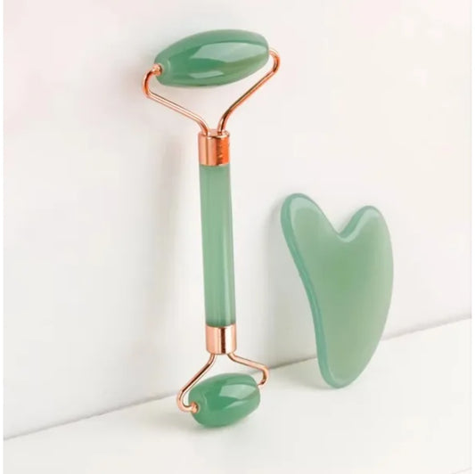 Gua Sha and Roller Set